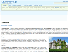 Tablet Screenshot of irlandia.lovetotravel.pl