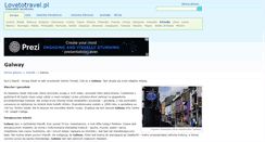 Desktop Screenshot of galway.lovetotravel.pl