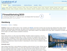 Tablet Screenshot of hamburg.lovetotravel.pl