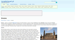 Desktop Screenshot of drezno.lovetotravel.pl