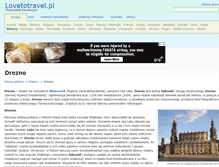 Tablet Screenshot of drezno.lovetotravel.pl
