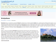 Tablet Screenshot of bratyslawa.lovetotravel.pl