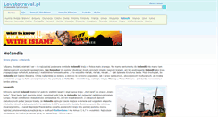 Desktop Screenshot of holandia.lovetotravel.pl