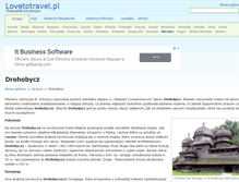 Tablet Screenshot of drohobycz.lovetotravel.pl