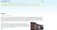 Desktop Screenshot of bergen.lovetotravel.pl