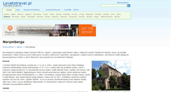 Desktop Screenshot of norymberga.lovetotravel.pl