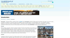 Desktop Screenshot of amsterdam.lovetotravel.pl