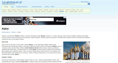 Desktop Screenshot of kijow.lovetotravel.pl