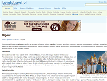 Tablet Screenshot of kijow.lovetotravel.pl