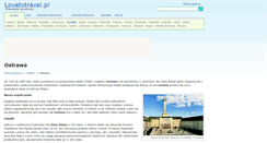 Desktop Screenshot of ostrawa.lovetotravel.pl