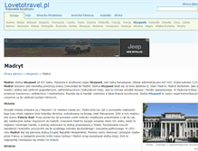 Tablet Screenshot of madryt.lovetotravel.pl