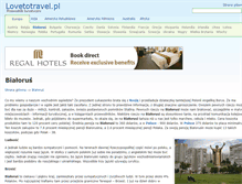 Tablet Screenshot of bialorus.lovetotravel.pl