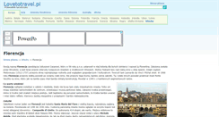 Desktop Screenshot of florencja.lovetotravel.pl