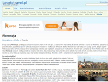 Tablet Screenshot of florencja.lovetotravel.pl